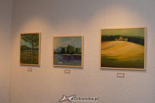 Wernisaż wystawy poplenerowej i spotkanie z uczestnikami VII Kurpiowskiego Pleneru Malarsko-Literackiego [12.12.2013] - zdjęcie #18 - eOstroleka.pl