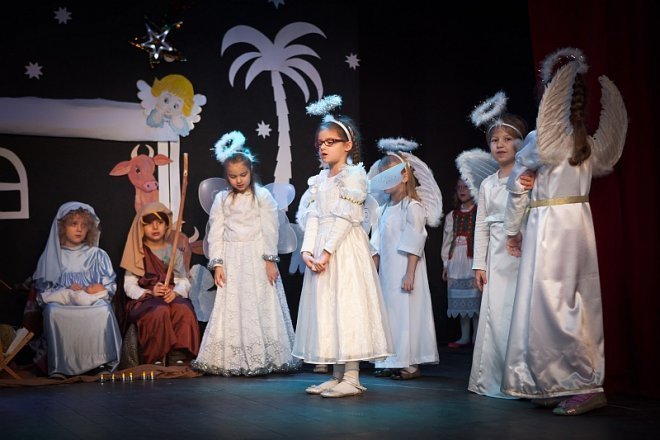 Jasełka 2013 w klubie Oczko [19.12.2013] - zdjęcie #24 - eOstroleka.pl