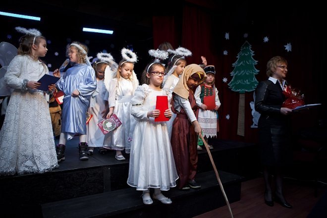 Jasełka 2013 w klubie Oczko [19.12.2013] - zdjęcie #5 - eOstroleka.pl