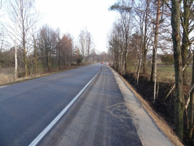 Nowa nawierzchnia i ścieżka rowerowa na trasie Sul – Lipniki [19.12.2013] - zdjęcie #1 - eOstroleka.pl