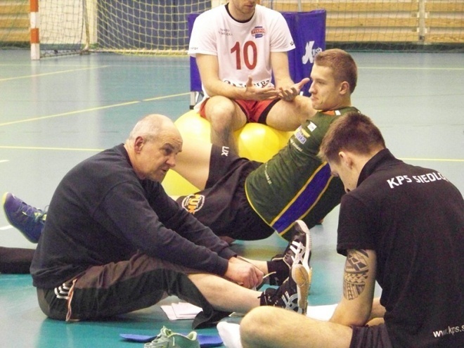 Trening i odprawa Energi Pekpol przed meczem z Camperem Wyszków (03.01.2014) - zdjęcie #4 - eOstroleka.pl