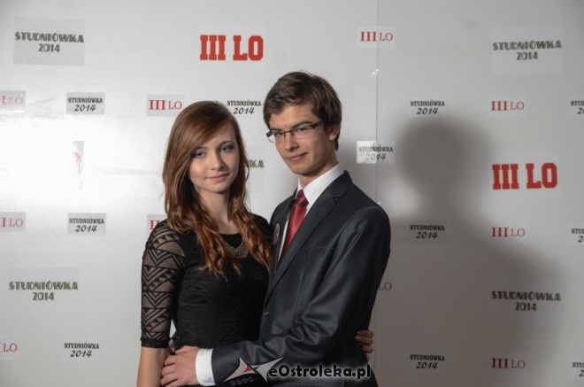 Studniówka III LO w stylu Hoolywood! [4.01.2014] - zdjęcie #127 - eOstroleka.pl