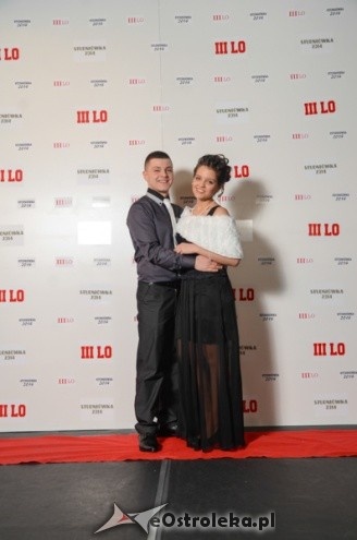 Studniówka III LO w stylu Hoolywood! [4.01.2014] - zdjęcie #132 - eOstroleka.pl