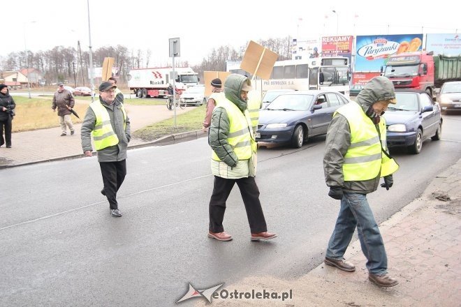 Ostrołęka: Klapa organizatorów protestu przy rondzie ks. Siemowita III - zdjęcie #17 - eOstroleka.pl