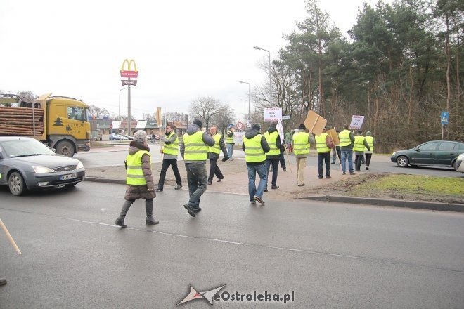 Ostrołęka: Klapa organizatorów protestu przy rondzie ks. Siemowita III - zdjęcie #22 - eOstroleka.pl