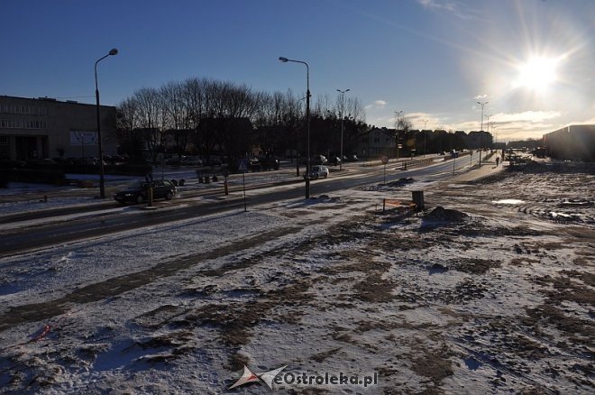 Pierwszy śnieg w Ostrołęce w 2014 roku [13.01.2014] - zdjęcie #11 - eOstroleka.pl