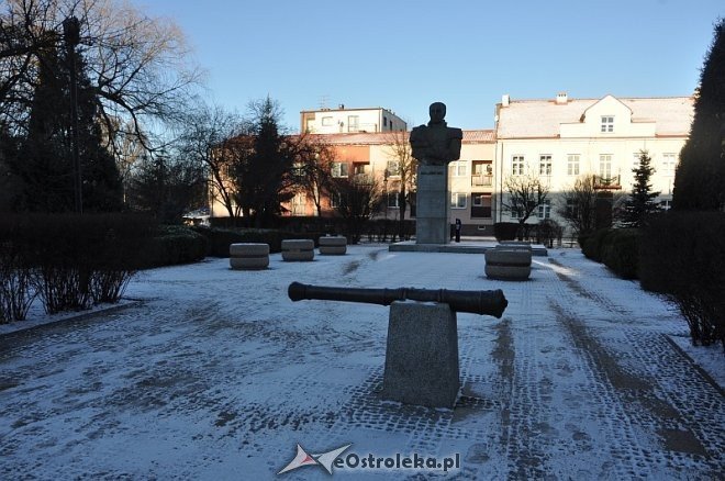 Pierwszy śnieg w Ostrołęce w 2014 roku [13.01.2014] - zdjęcie #13 - eOstroleka.pl