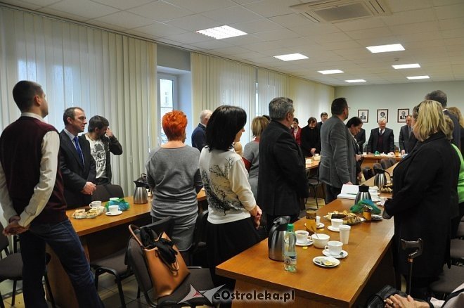 Spotkanie opłatkowe Komisji Promocji i Kultury Rady Miasta [17.01.2014] - zdjęcie #1 - eOstroleka.pl