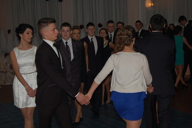 Studniówka ZSP w Kadzidle [18.01.2014] - zdjęcie #18 - eOstroleka.pl