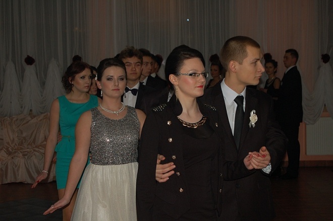 Studniówka ZSP w Kadzidle [18.01.2014] - zdjęcie #36 - eOstroleka.pl