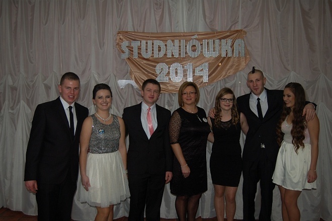 Studniówka ZSP w Kadzidle [18.01.2014] - zdjęcie #17 - eOstroleka.pl