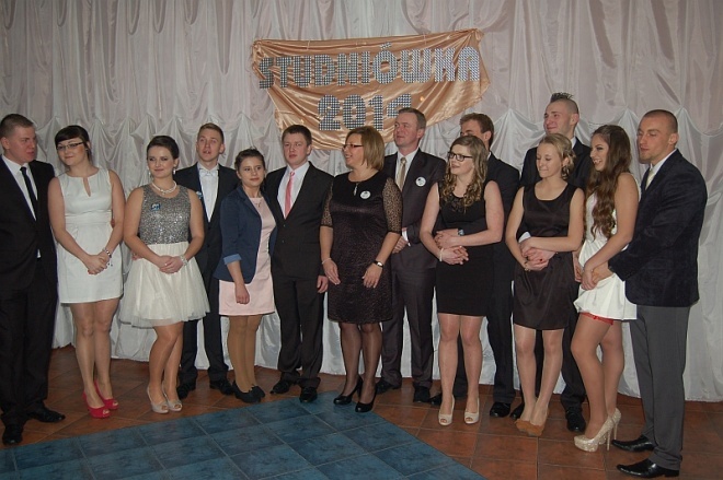 Studniówka ZSP w Kadzidle [18.01.2014] - zdjęcie #15 - eOstroleka.pl