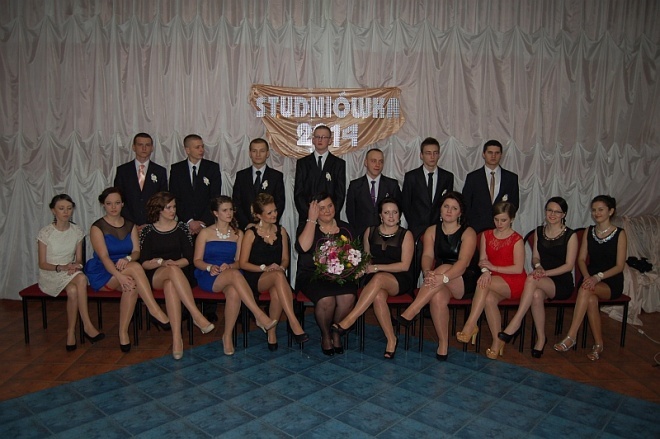 Studniówka ZSP w Kadzidle [18.01.2014] - zdjęcie #7 - eOstroleka.pl