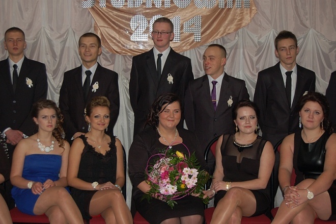 Studniówka ZSP w Kadzidle [18.01.2014] - zdjęcie #5 - eOstroleka.pl