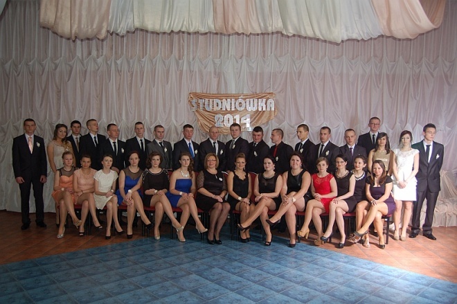 Studniówka ZSP w Kadzidle [18.01.2014] - zdjęcie #62 - eOstroleka.pl