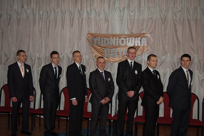 Studniówka ZSP w Kadzidle [18.01.2014] - zdjęcie #59 - eOstroleka.pl