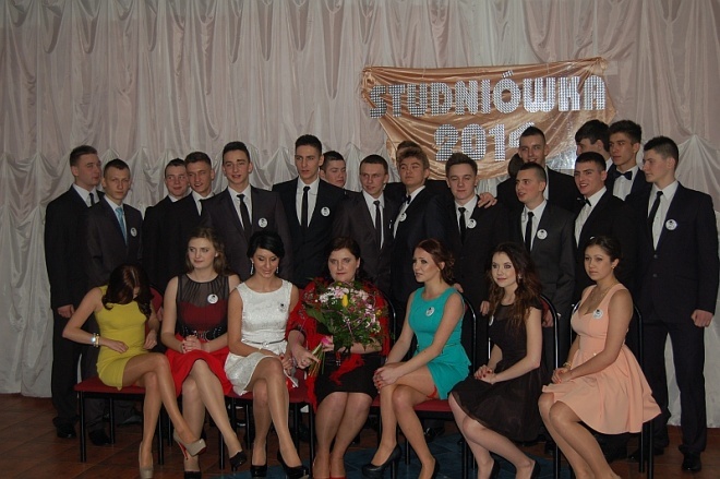Studniówka ZSP w Kadzidle [18.01.2014] - zdjęcie #58 - eOstroleka.pl