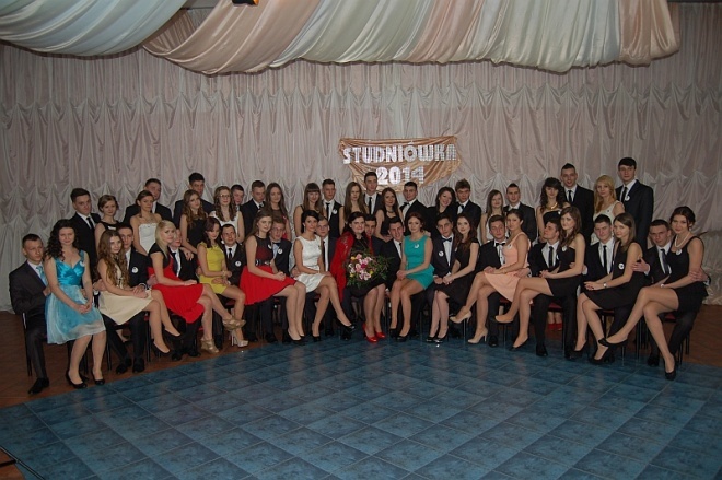 Studniówka ZSP w Kadzidle [18.01.2014] - zdjęcie #53 - eOstroleka.pl