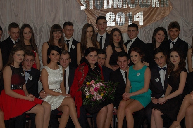 Studniówka ZSP w Kadzidle [18.01.2014] - zdjęcie #52 - eOstroleka.pl