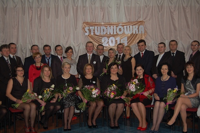 Studniówka ZSP w Kadzidle [18.01.2014] - zdjęcie #45 - eOstroleka.pl