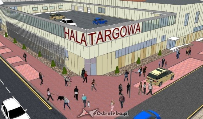 Hala Targowa przy ulicy Prądzyńskiego. Wizualizacja. Rozmieszczenie lokali  - zdjęcie #10 - eOstroleka.pl