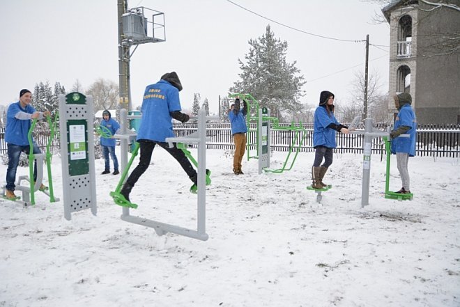 Siłownia pod chmurką w Gminie Goworowo - zdjęcie #12 - eOstroleka.pl