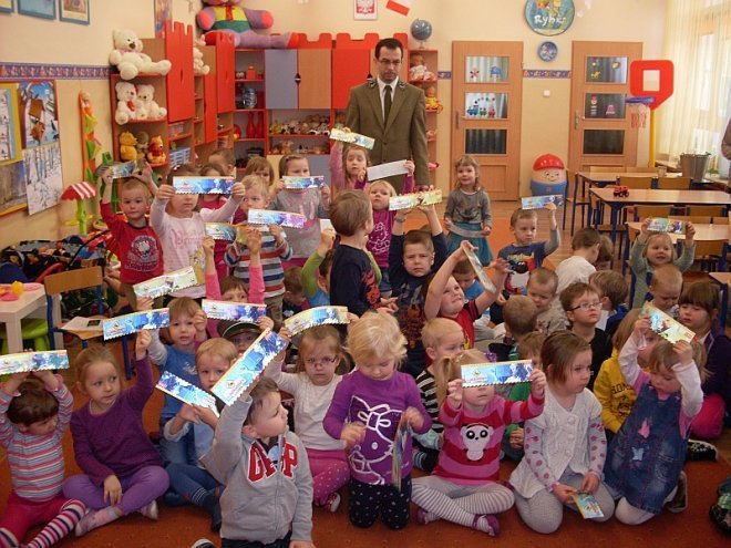 Spotkanie z leśniczym w Przedszkolu Miejskim nr 7 - zdjęcie #5 - eOstroleka.pl