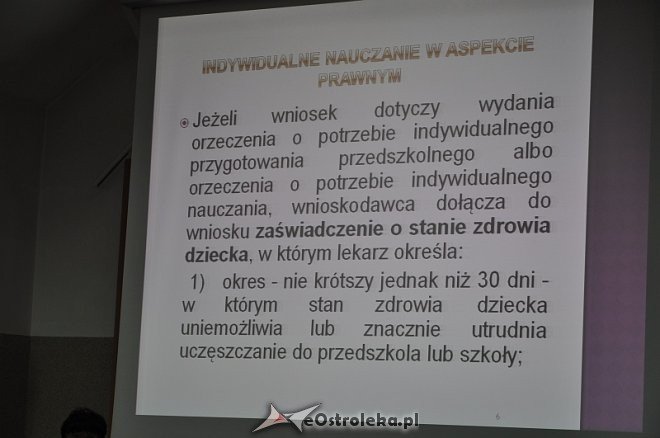 „Indywidualne nauczanie w aspektach prawnym i praktycznym” - debata oświatowa [19.01.2014] - zdjęcie #6 - eOstroleka.pl