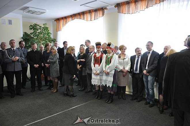 Oddanie nowego posterunku w Baranowie [29.01.2014] - zdjęcie #65 - eOstroleka.pl
