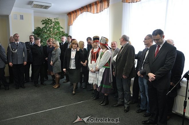 Oddanie nowego posterunku w Baranowie [29.01.2014] - zdjęcie #62 - eOstroleka.pl
