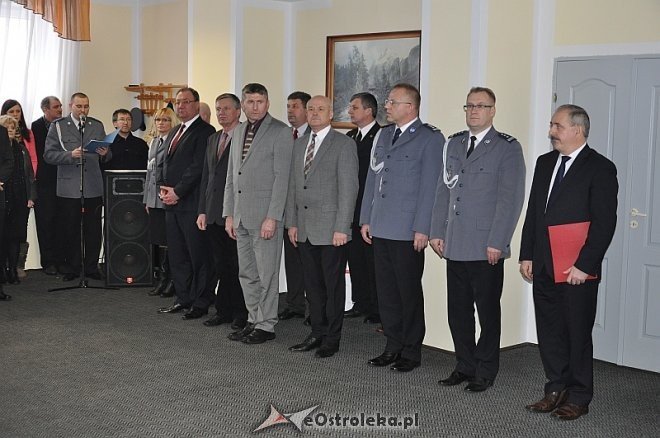 Oddanie nowego posterunku w Baranowie [29.01.2014] - zdjęcie #44 - eOstroleka.pl