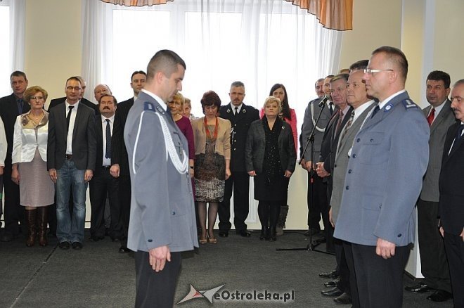 Oddanie nowego posterunku w Baranowie [29.01.2014] - zdjęcie #21 - eOstroleka.pl