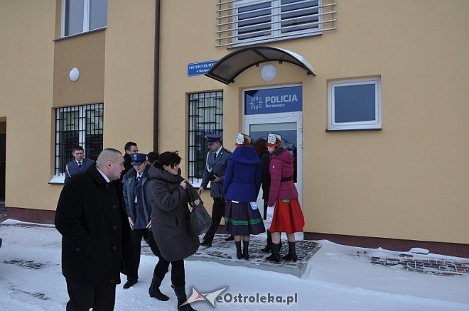 Oddanie nowego posterunku w Baranowie [29.01.2014] - zdjęcie #19 - eOstroleka.pl