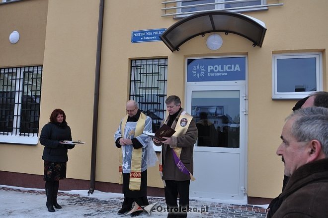Oddanie nowego posterunku w Baranowie [29.01.2014] - zdjęcie #13 - eOstroleka.pl