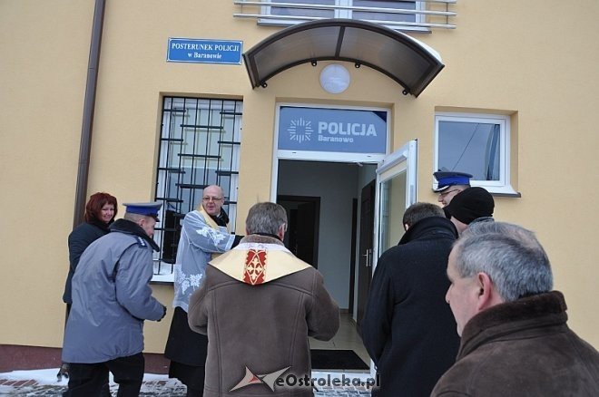 Oddanie nowego posterunku w Baranowie [29.01.2014] - zdjęcie #10 - eOstroleka.pl