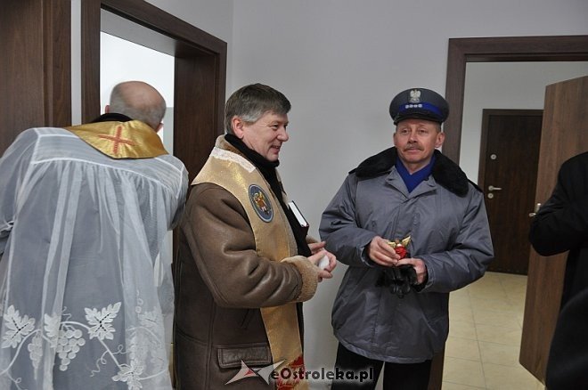 Oddanie nowego posterunku w Baranowie [29.01.2014] - zdjęcie #7 - eOstroleka.pl