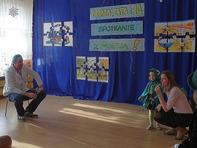 Mama, tata i ja - spotkanie z poezją [30.01.2014] - zdjęcie #5 - eOstroleka.pl