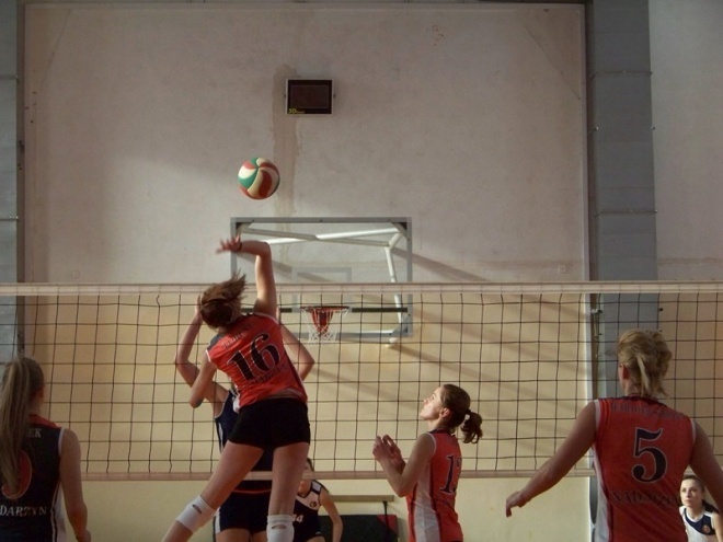 Nike Ostrołęka - GLKS Nadarzyn (01.02.2014) - zdjęcie #1 - eOstroleka.pl