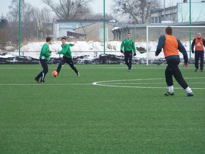 Korona HiD Ostrołęka - Omulew Wielbark (08.02.2014) - zdjęcie #2 - eOstroleka.pl
