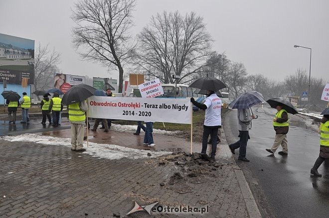 Protest w sprawie Obwodnicy [ZDJĘCIA] - zdjęcie #12 - eOstroleka.pl