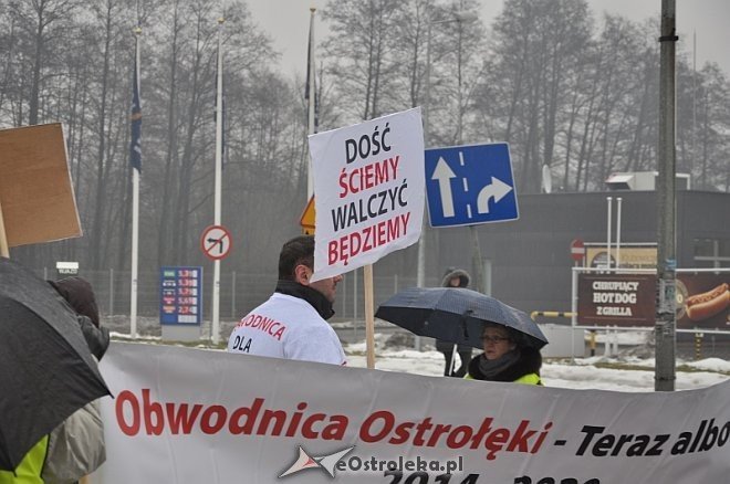Protest w sprawie Obwodnicy [ZDJĘCIA] - zdjęcie #11 - eOstroleka.pl
