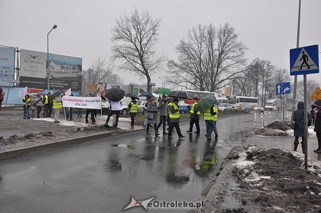 Protest w sprawie Obwodnicy [ZDJĘCIA] - zdjęcie #4 - eOstroleka.pl