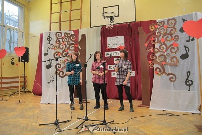 Walentynkowy konkurs piosenki angielskiej w I LO [14.02.2014] - zdjęcie #37 - eOstroleka.pl