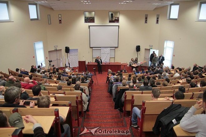 Janusz Korwin-Mikke w Ostrołęce [15.02.2014] - zdjęcie #14 - eOstroleka.pl