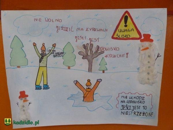 „Bądź bezpieczny zimą” – zajęcia profilaktyczne dla dzieci z ZPO w Kadzidle [18.02.2014] - zdjęcie #6 - eOstroleka.pl