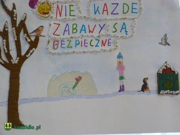 „Bądź bezpieczny zimą” – zajęcia profilaktyczne dla dzieci z ZPO w Kadzidle [18.02.2014] - zdjęcie #21 - eOstroleka.pl