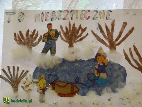 „Bądź bezpieczny zimą” – zajęcia profilaktyczne dla dzieci z ZPO w Kadzidle [18.02.2014] - zdjęcie #7 - eOstroleka.pl