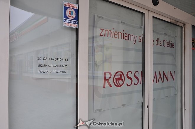 Drogeria Rossman w remoncie [19.02.2014] - zdjęcie #3 - eOstroleka.pl