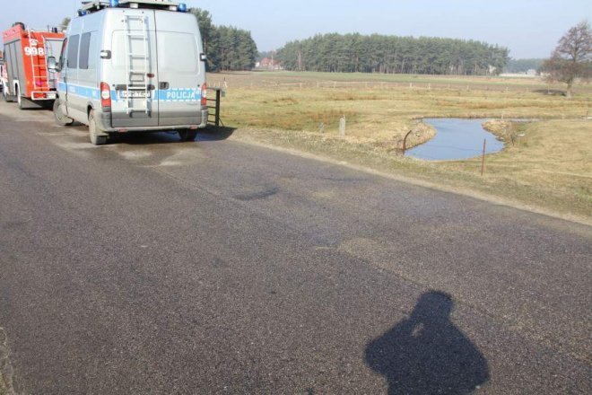 Włos od tragedii. Groźny kolizja w Łazach [21.02.2014] - zdjęcie #3 - eOstroleka.pl