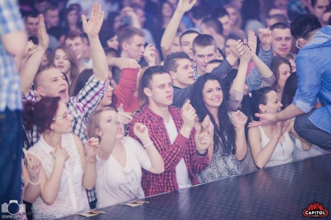 Karnawał w Clubie Capitol. Koncert Exaited [22.02.2014] - zdjęcie #34 - eOstroleka.pl